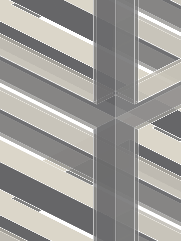 The rack internal structure